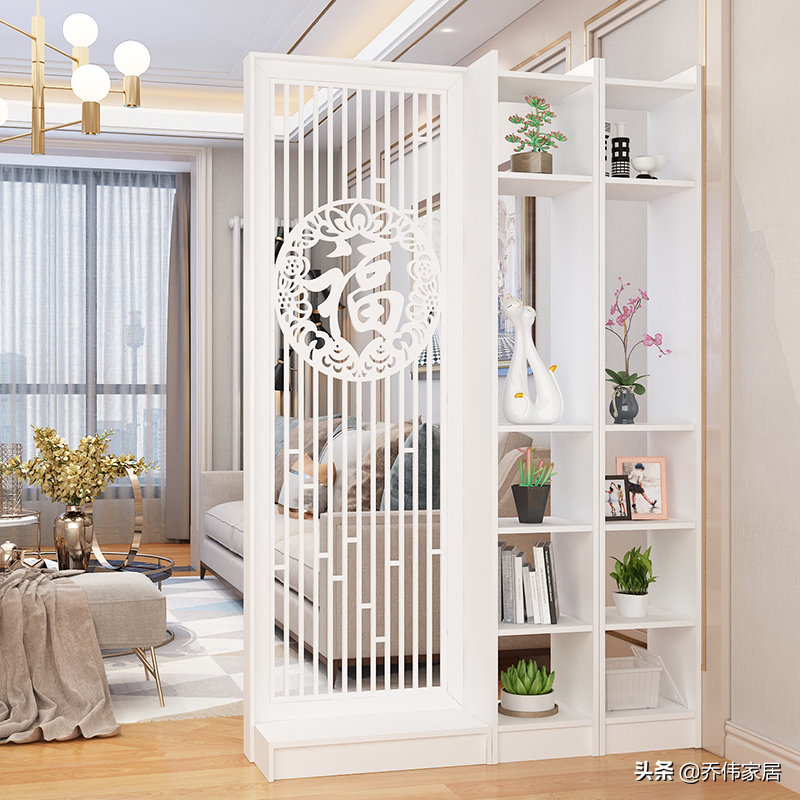 卧室屏风风水最旺的图案隔断装得好财运进一半