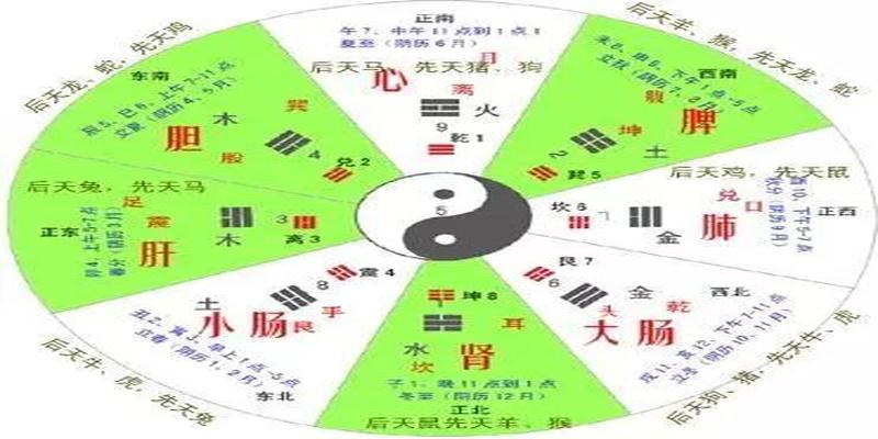 五行八卦方位图轻松看懂阴阳八卦图