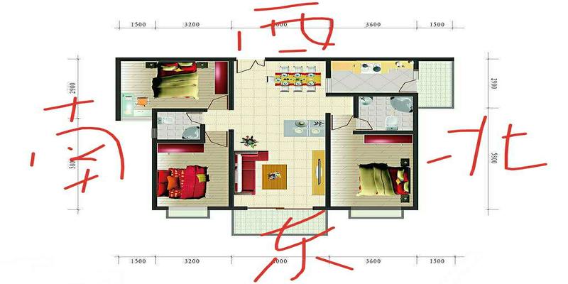 兑宅的最佳风水布局图风水调解实战案例