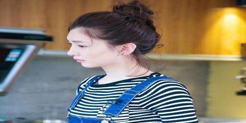 侧面看着很自然需要的在网上自己搜一下3好看的丸子头你需要一个修饰