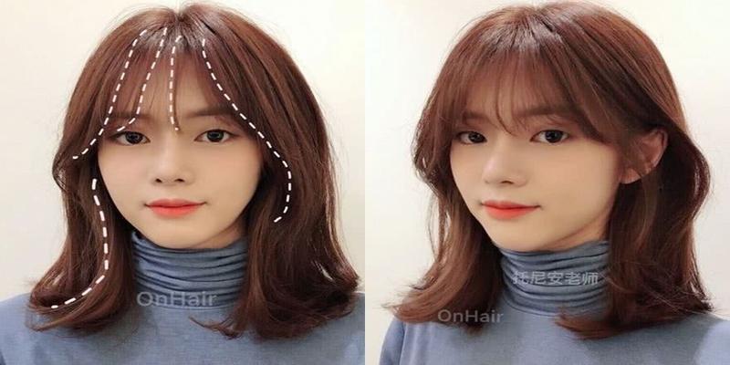 爆款法式刘海,八字刘海造型重点!然而我这辈子都剪不了 !