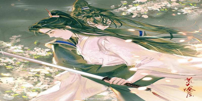 六爻严争鸣程肉长这张古风原耽插画