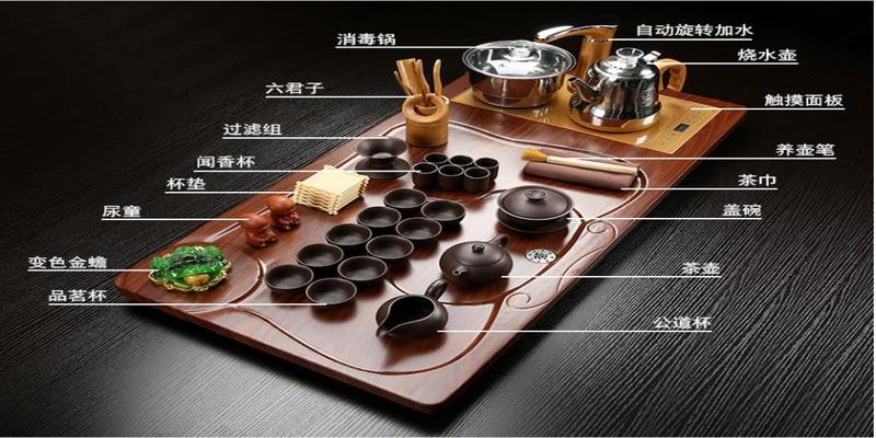 茶台上摆放的物件你们都认识吗?正确的沏茶方法来了解下