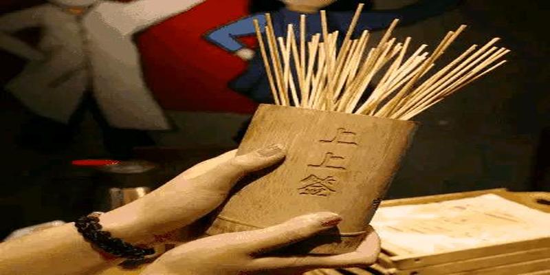 抽签算命观音灵签100签抽一支观音灵签