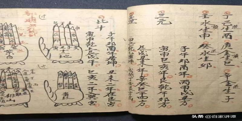 杨公择日秘诀民国时期民间抄本