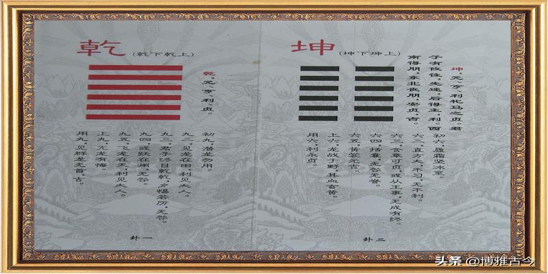 周易前两卦扭转乾坤乾卦主显是显学坤卦主隐是隐学两卦不可分割乃是一