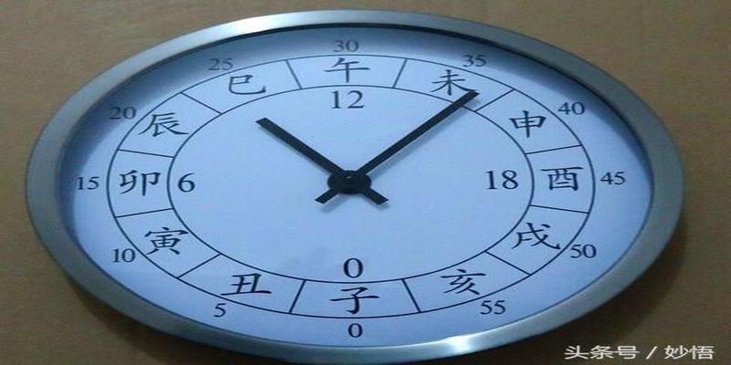 子午卯酉辰戌丑未寅申巳亥子丑寅卯辰巳午未申酉戌亥时间表格