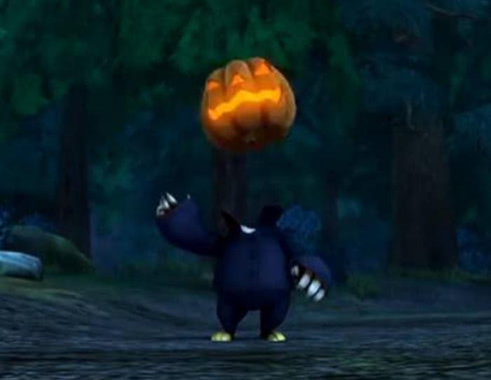 熊出没灵异截图(熊出没中***恐怖的5个画面) - 天华易学