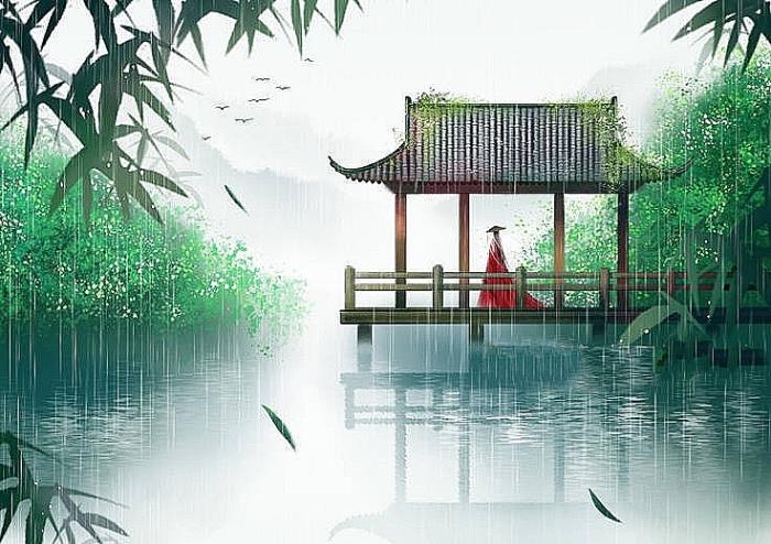 古风唯美图片(唯美古风山水意境插画欣赏) - 天华易学